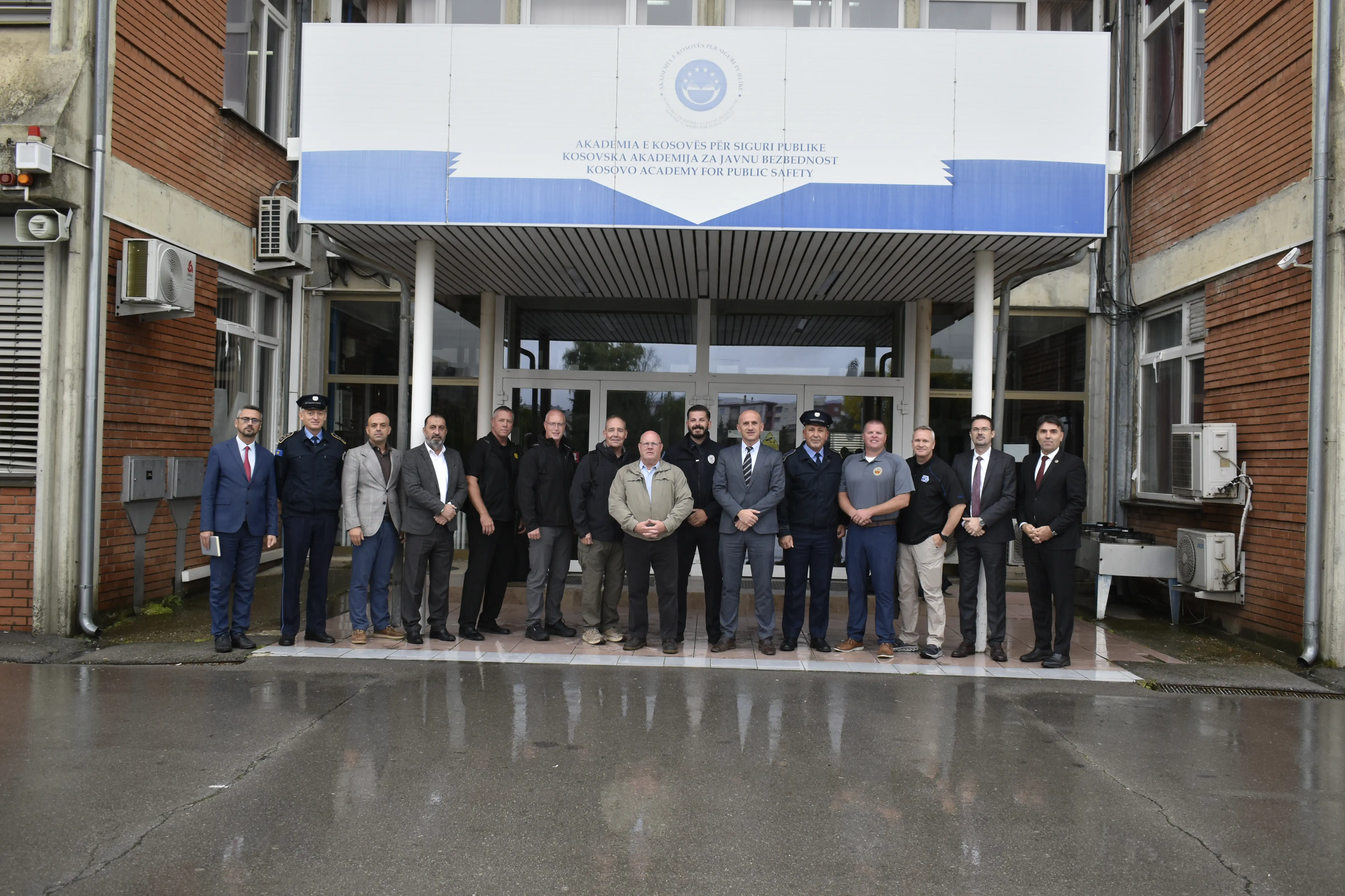 Delegacion nga Iowa Law Enforcement, SHBA, vizitoi sot Akademinë e Kosovës për Siguri Publike